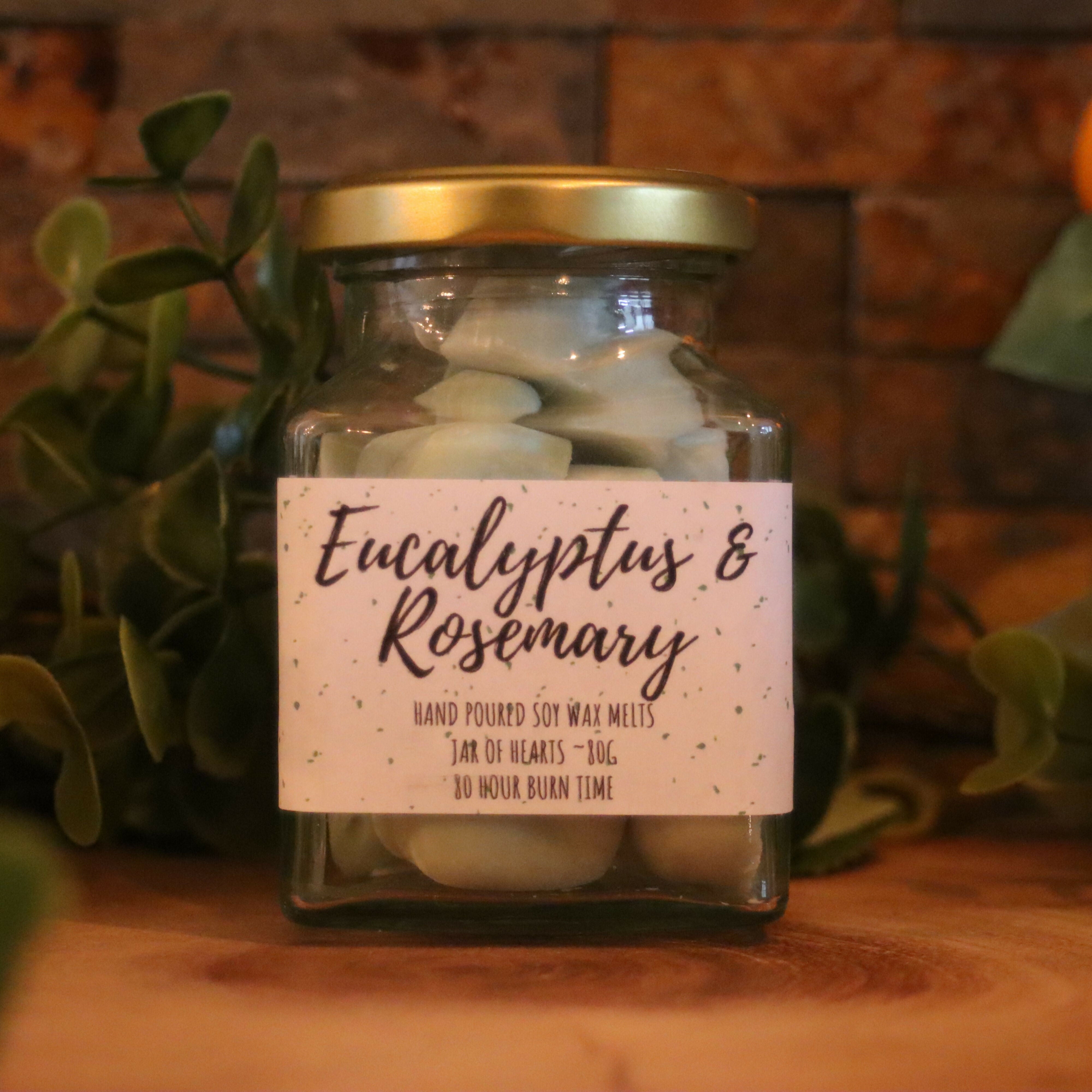 Hand Poured Soy Wax Melts - Eucalyptus & Rosemary