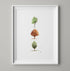 Watercolour Tree Series Print