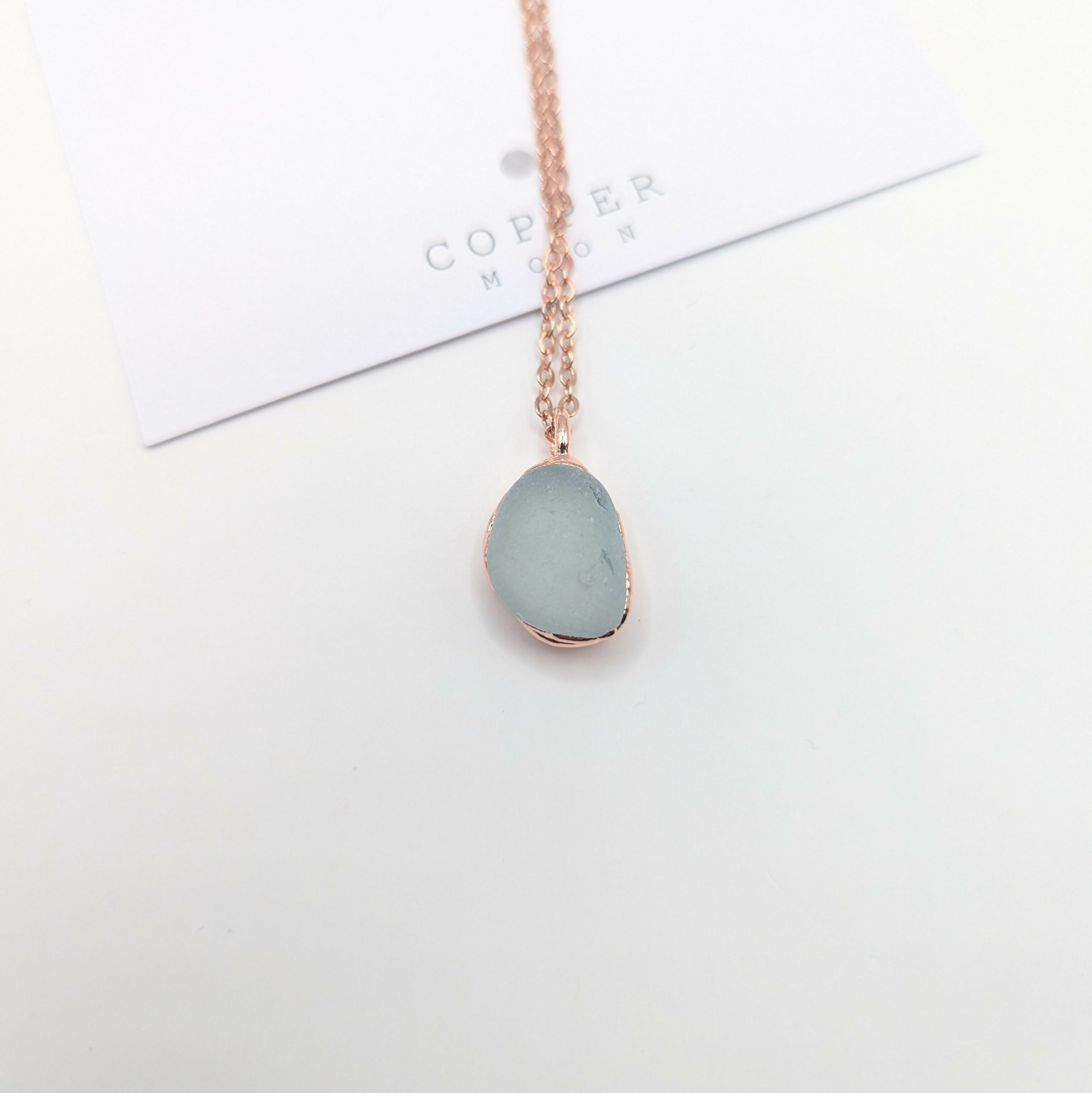 Seaglass Drop Necklace