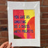 You Are as Amazing as a Dress with Pockets- A4 Mounted Print