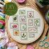 DIY Embroidery Kit For Beginners - Botanical Stamps