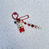 Strawberry Bunny Baby Trinket Keychain