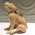 Ceramic Sitting hare sculpture