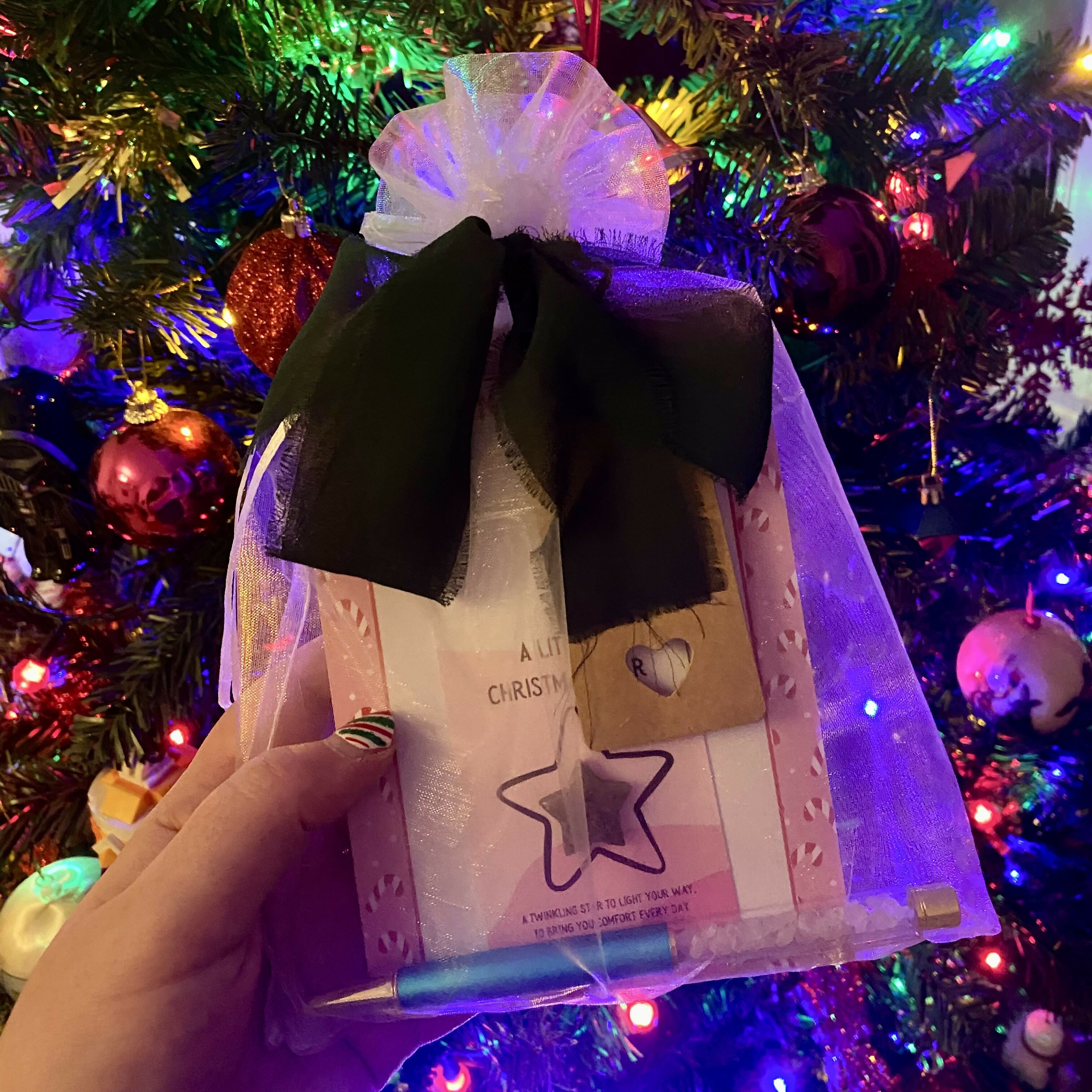 Gift-Ready Stationery Bundle - Candy Cane