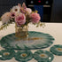 ELEGANT HANDMADE RESIN TRAY SET