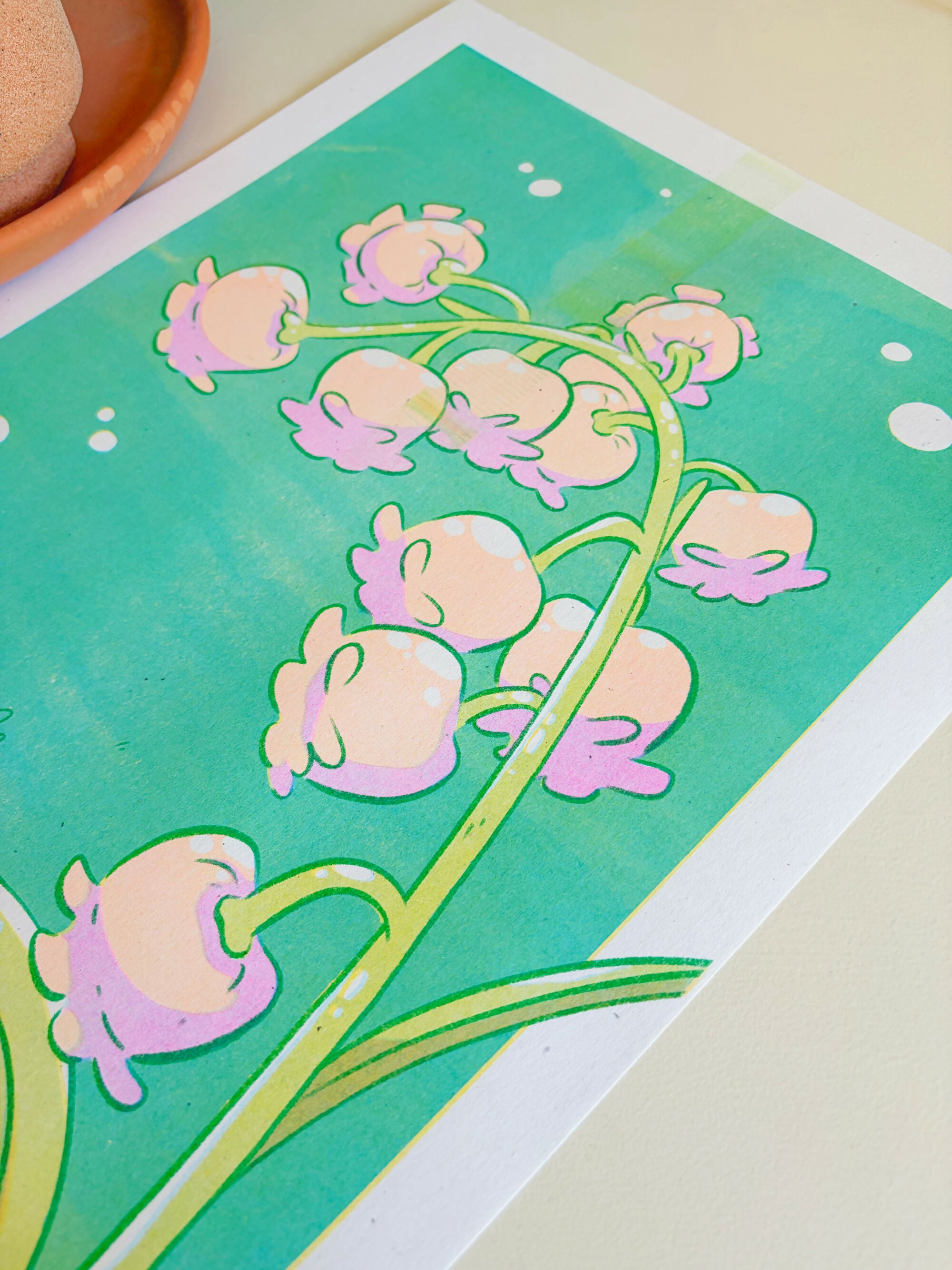 Bloom Riso Print