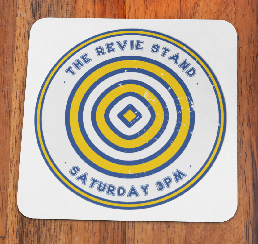 Leeds Utd Coaster THE WHITES Design SET OF 4