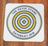 Leeds Utd Coaster THE WHITES Design SET OF 4