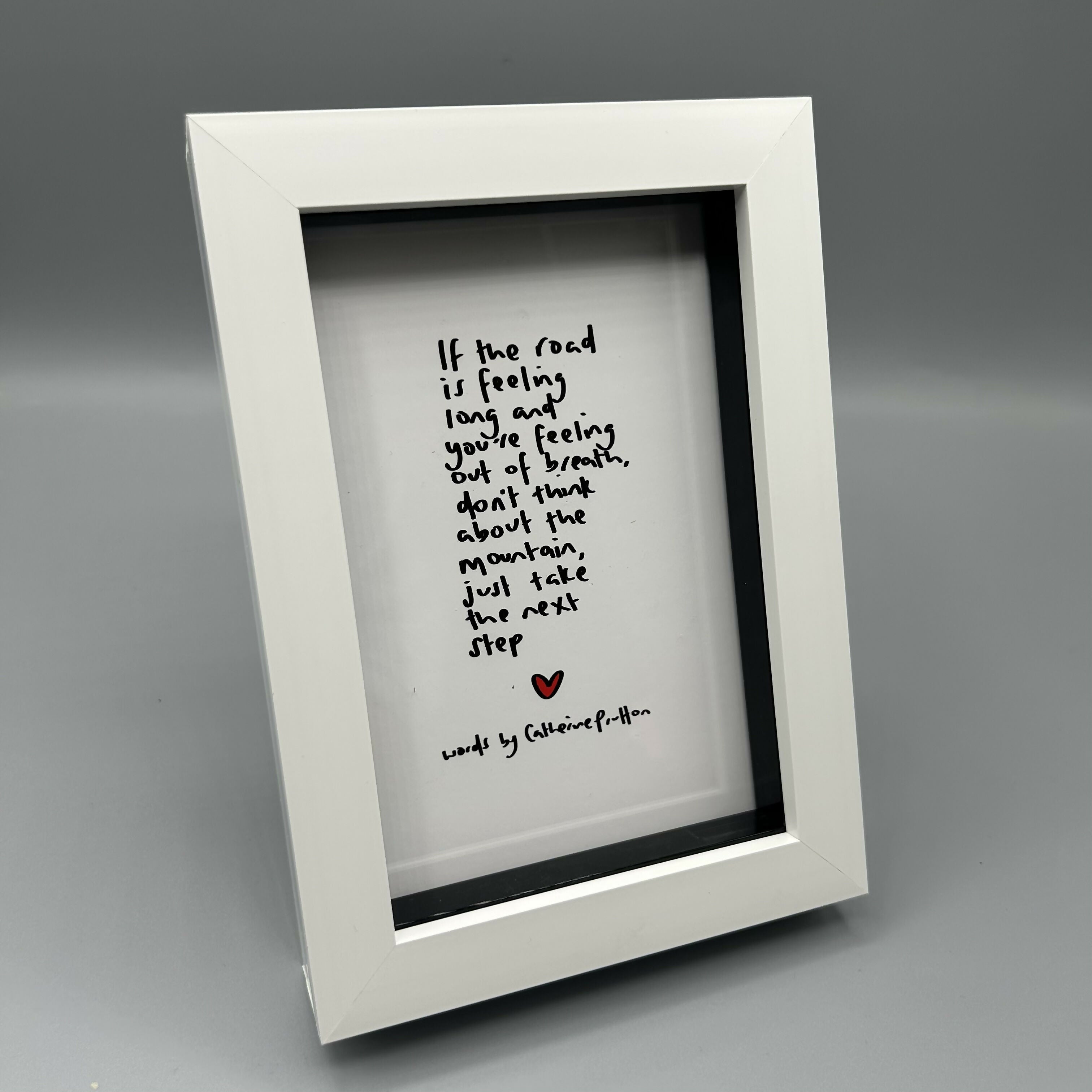 Original Poem - Multiple Options (A6 Box Frame)