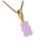 Sugar coated gummy bear pendant in Lavender