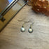 Lovely Small Hammered Disc Earrings