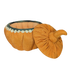 Handmade Pumpkin-Shaped Storage Container