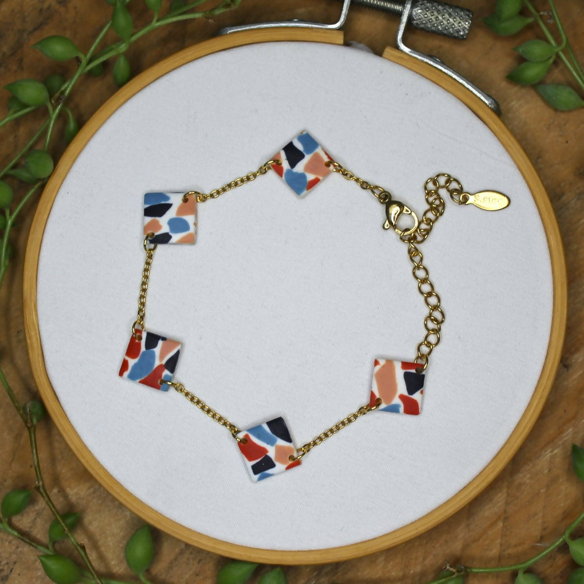 Mosaic Square Bracelet