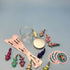 3D Printed Micro Mini: Articulated Sensory Fidget Box of 10 Axolotl friends