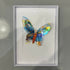 Boxed Butterfly Mixed Media Card