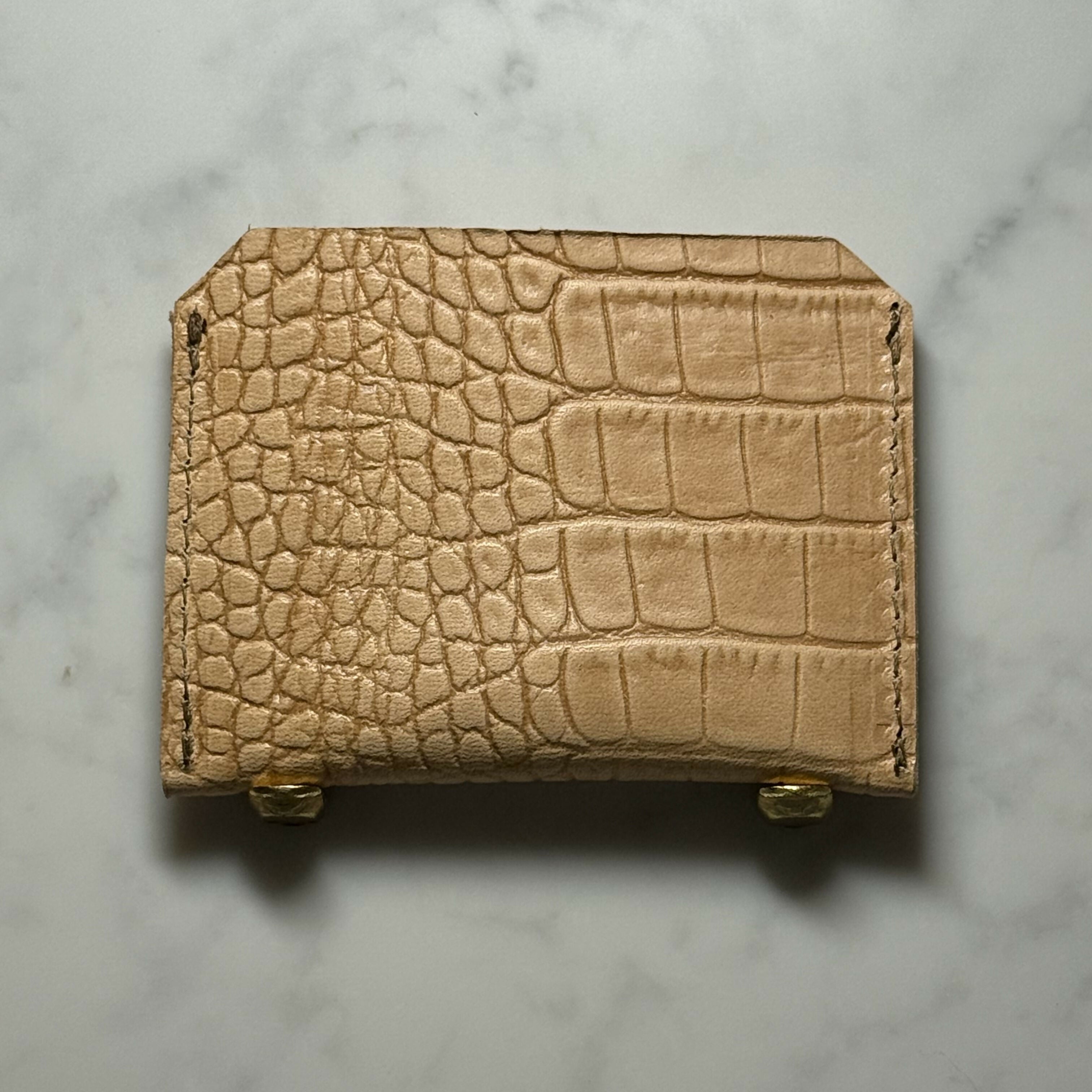 Croc Pink Cardholder
