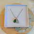 Double Drop Seaglass Necklace