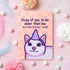 Rude of You - Funny Birthday Card