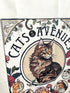 Hull Cats of the Avenues Tea Towel