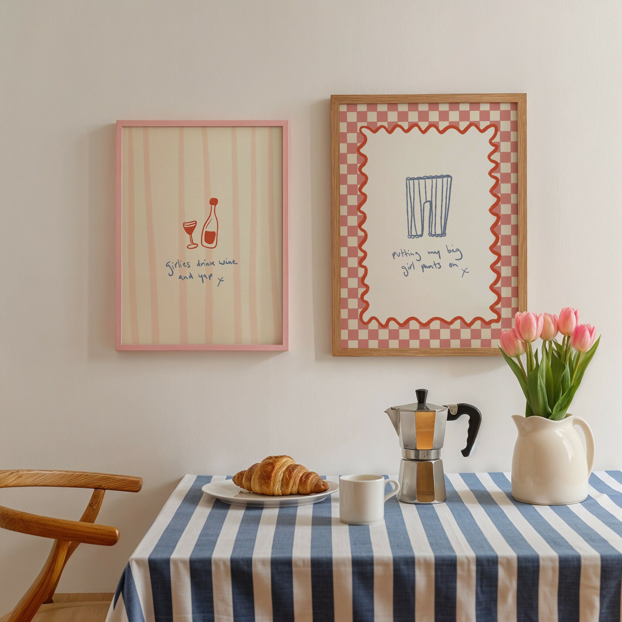 Putting My Big Girl Pants On Print – Funny Hand Drawn Print