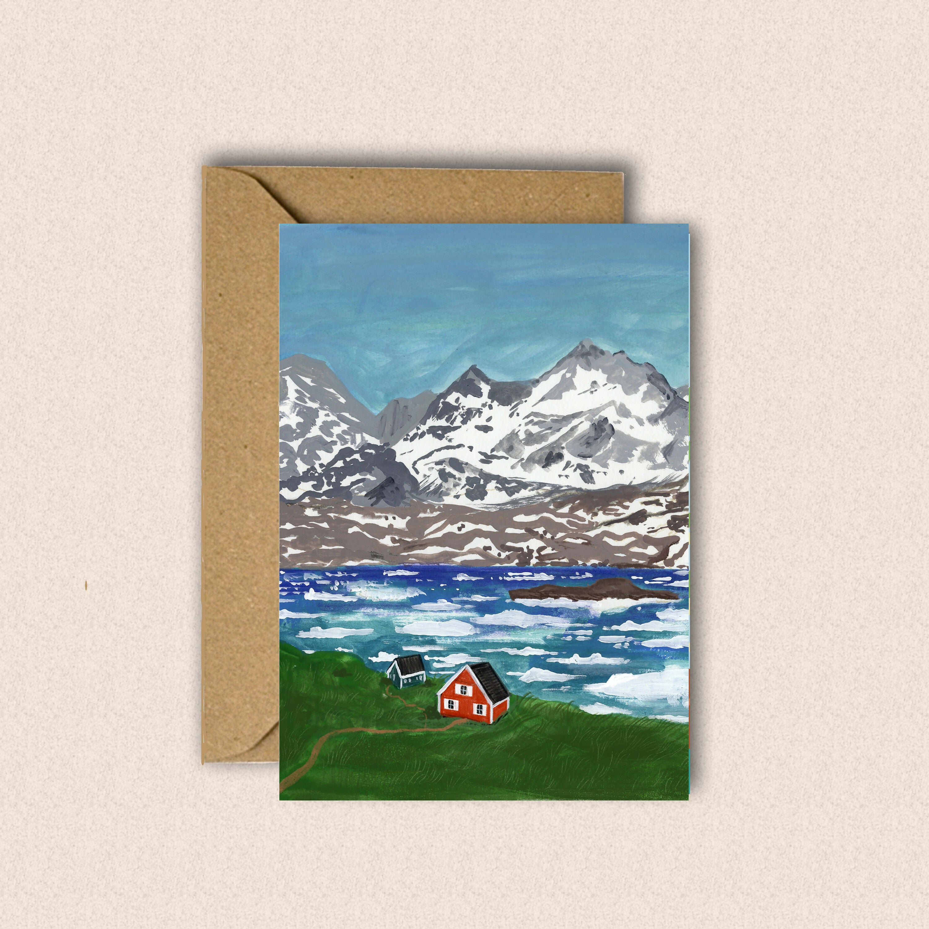 Greenland Summer Greetings Card