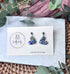 Funky Pattern Collection - Small Heart Polymer Clay Earrings