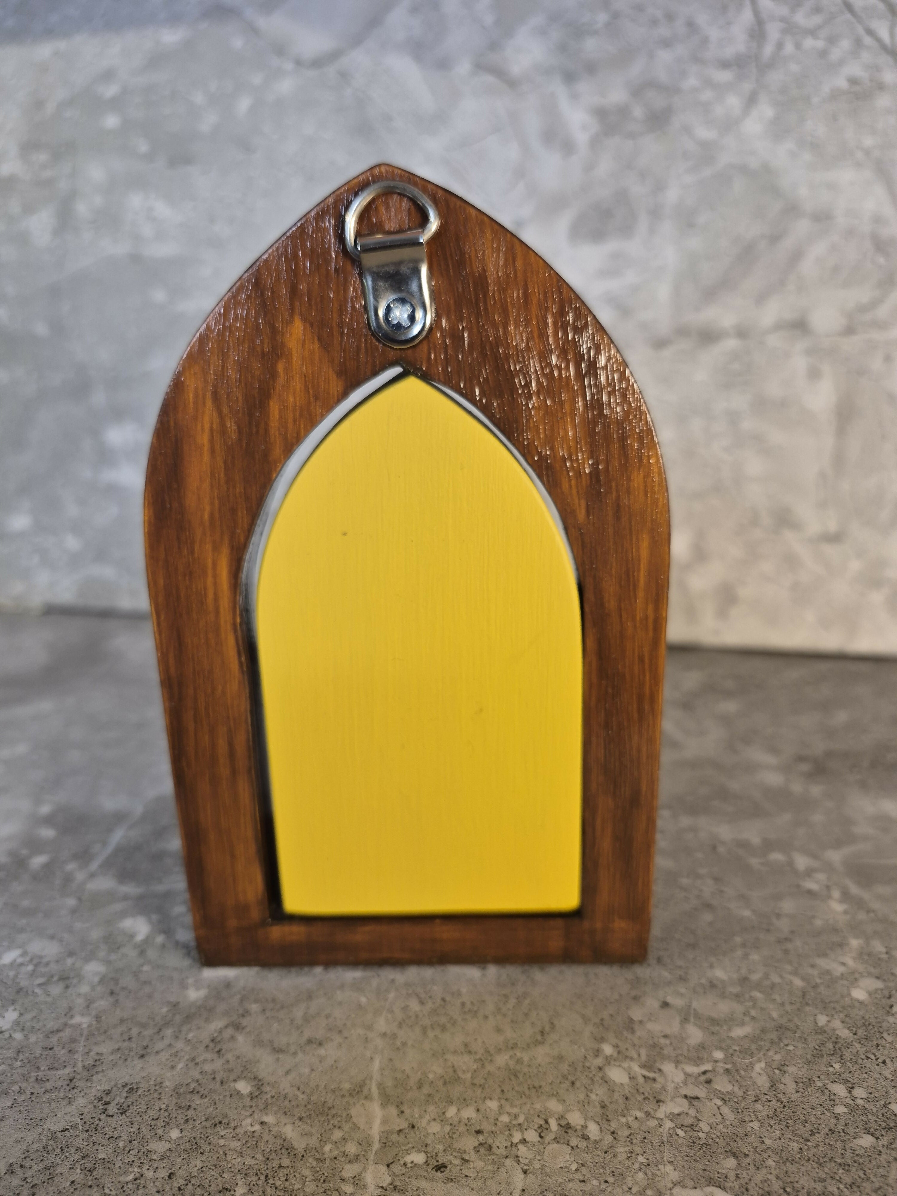 Handcrafted Opening Wooden Arch Fairy Door
