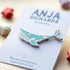 Whale Enamel Pin