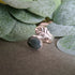 Handmade Adjustable Silver Oak Ring Moss Agate Size R½