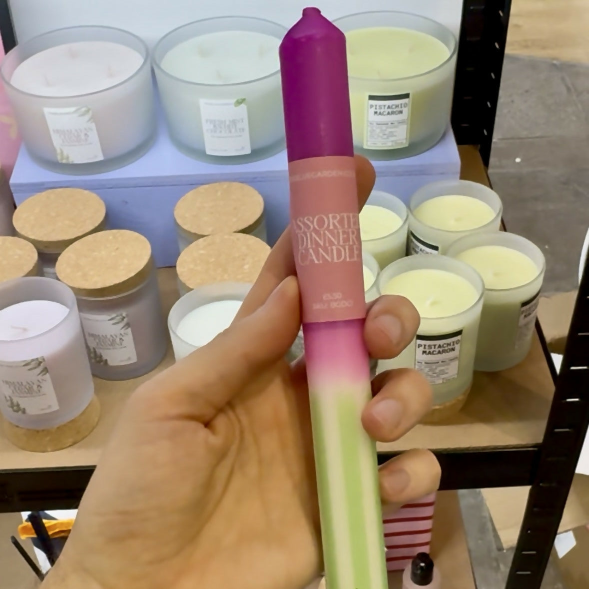 Dopamine Dinner Candle