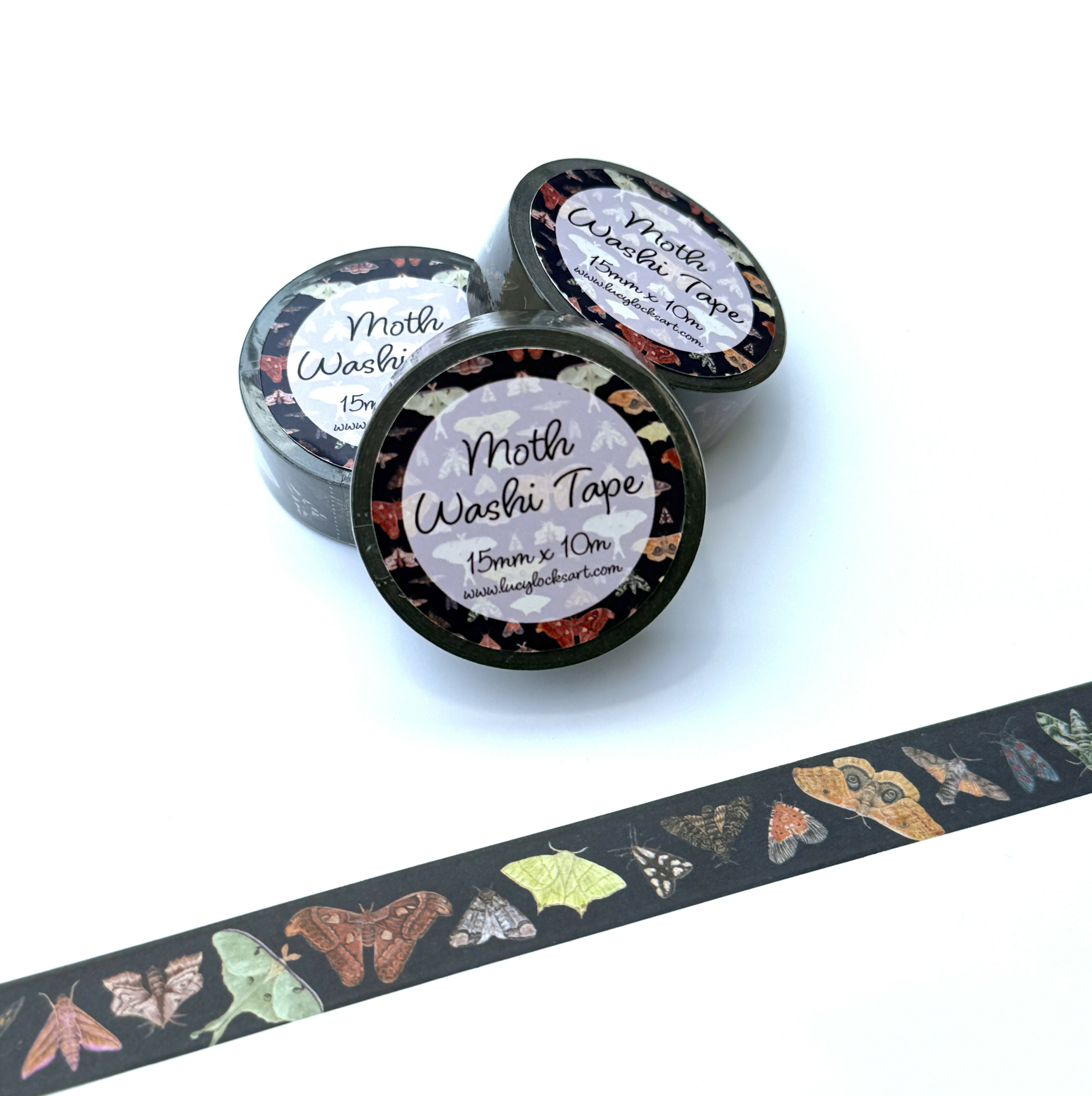 Moth Washi Tape