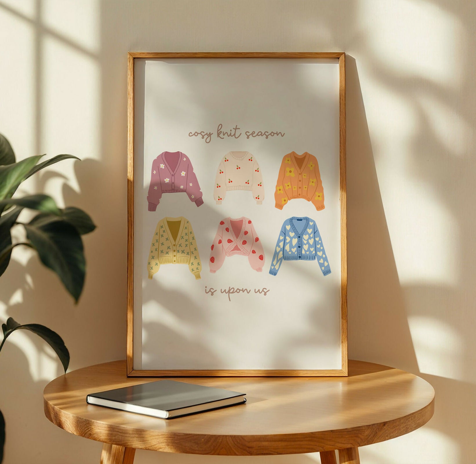Cosy Knit Jumper Print