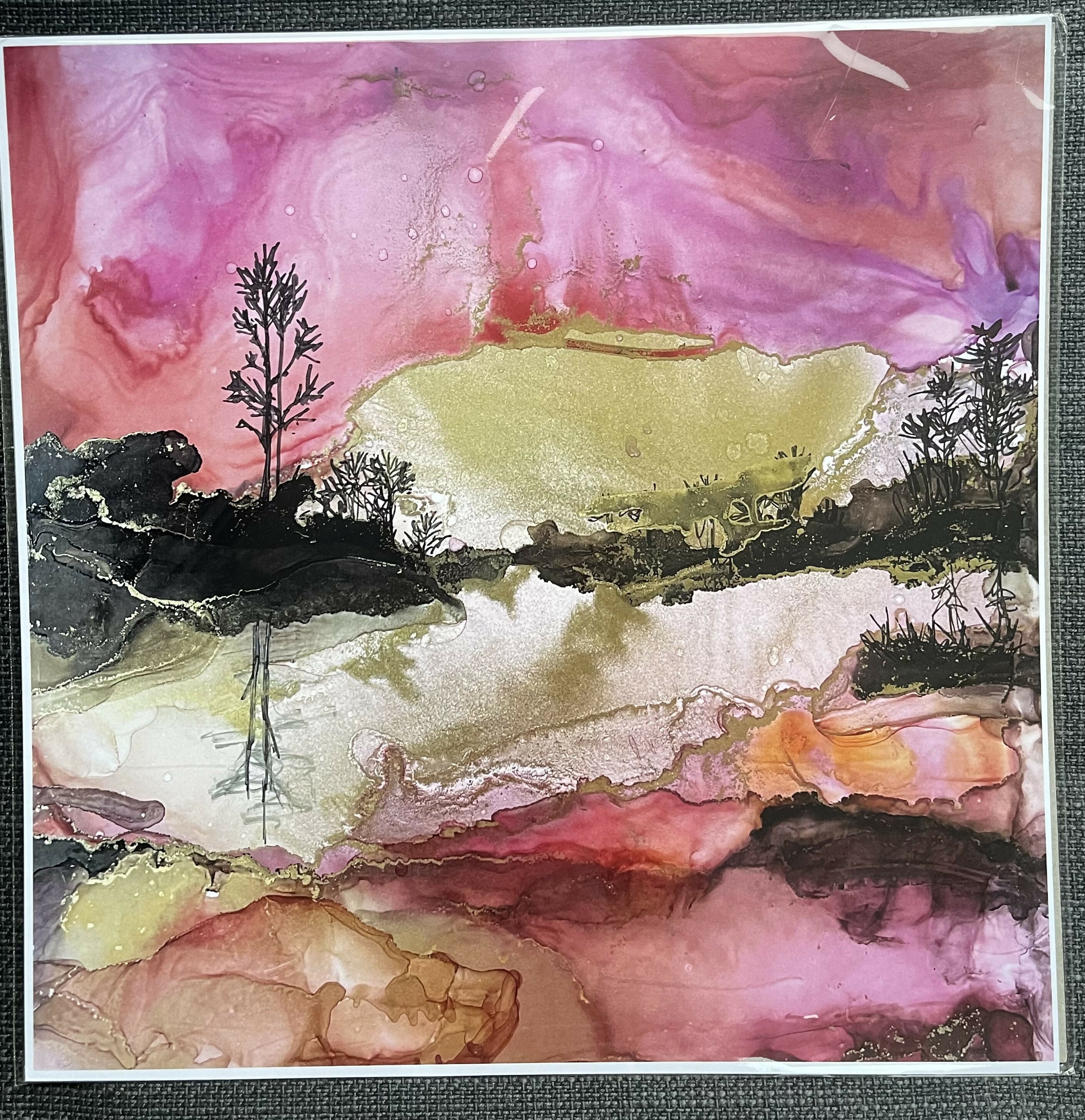 Red- Lit Skies - Limited Edition Art Print