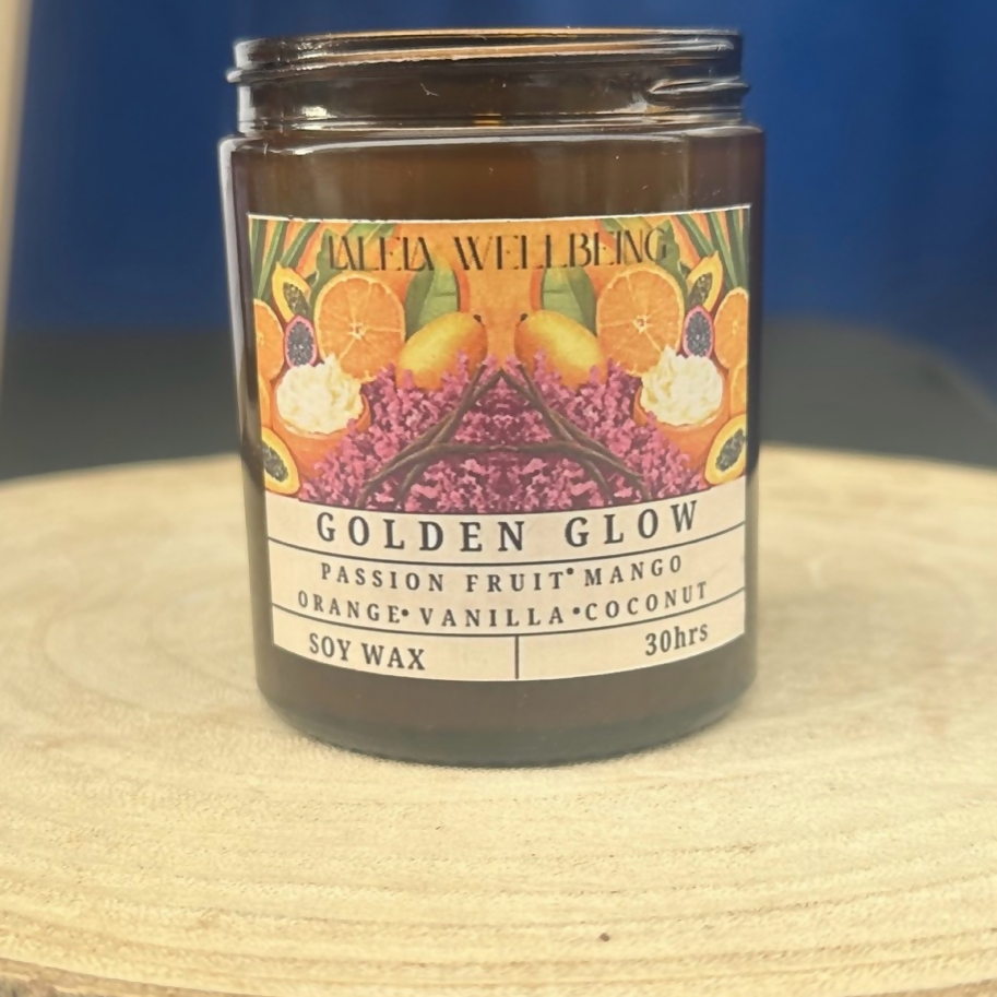 Golden Glow Candle