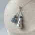 HEALING CRYSTAL & STERLING SILVER THROAT CHAKRA PENDANT WITH BAROQUE PEARL & 18” CHAIN