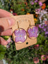 PINK HYDRANGEA EARRINGS
