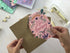 Pink Floral Positivity A6 Greeting Card