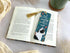 Calico Cat Floral Bookmark