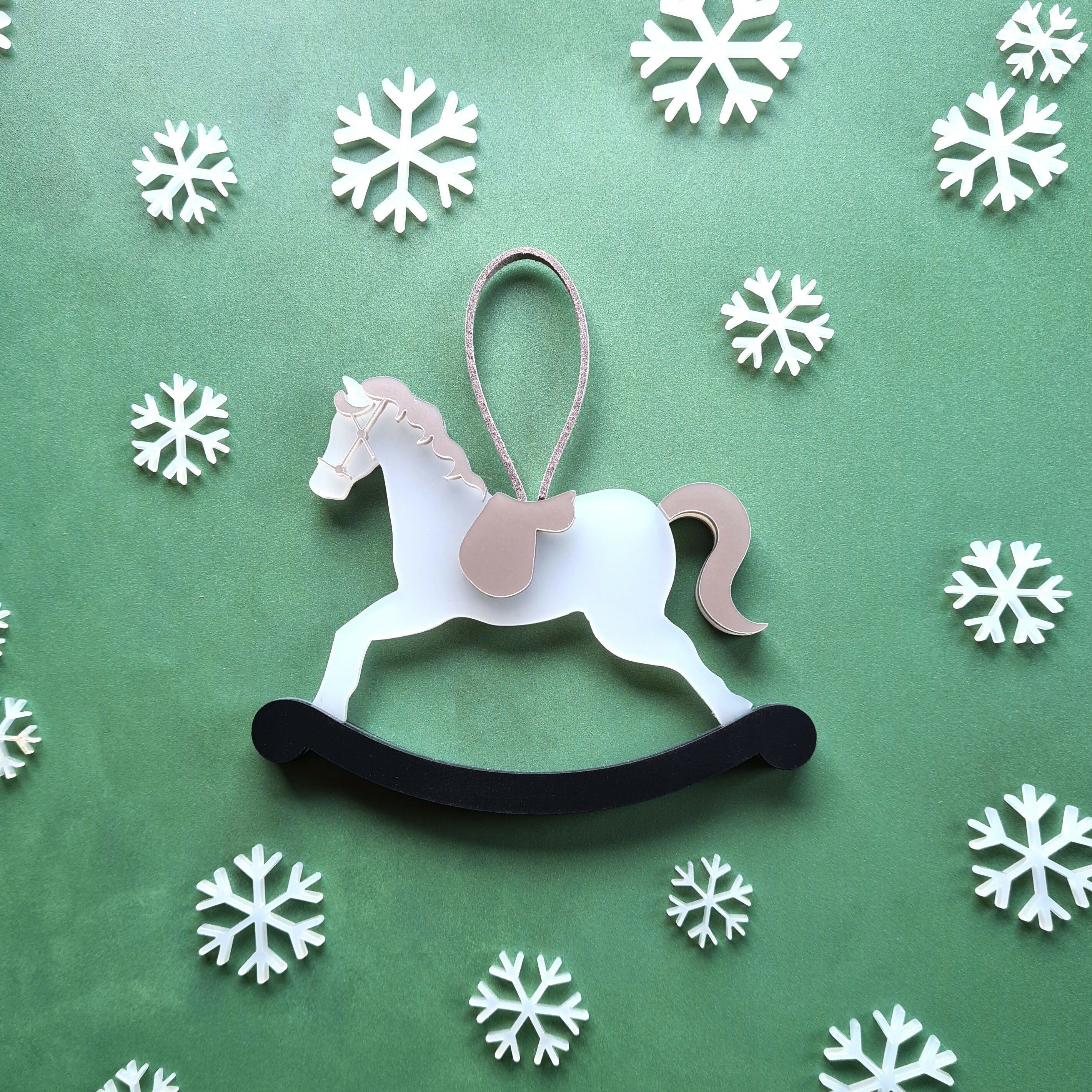 Rocking Horse - Christmas Ornament