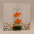 Fused Glass Flower Card