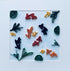 Handmade Paper Quilling Art, Koi Fish with White Frame