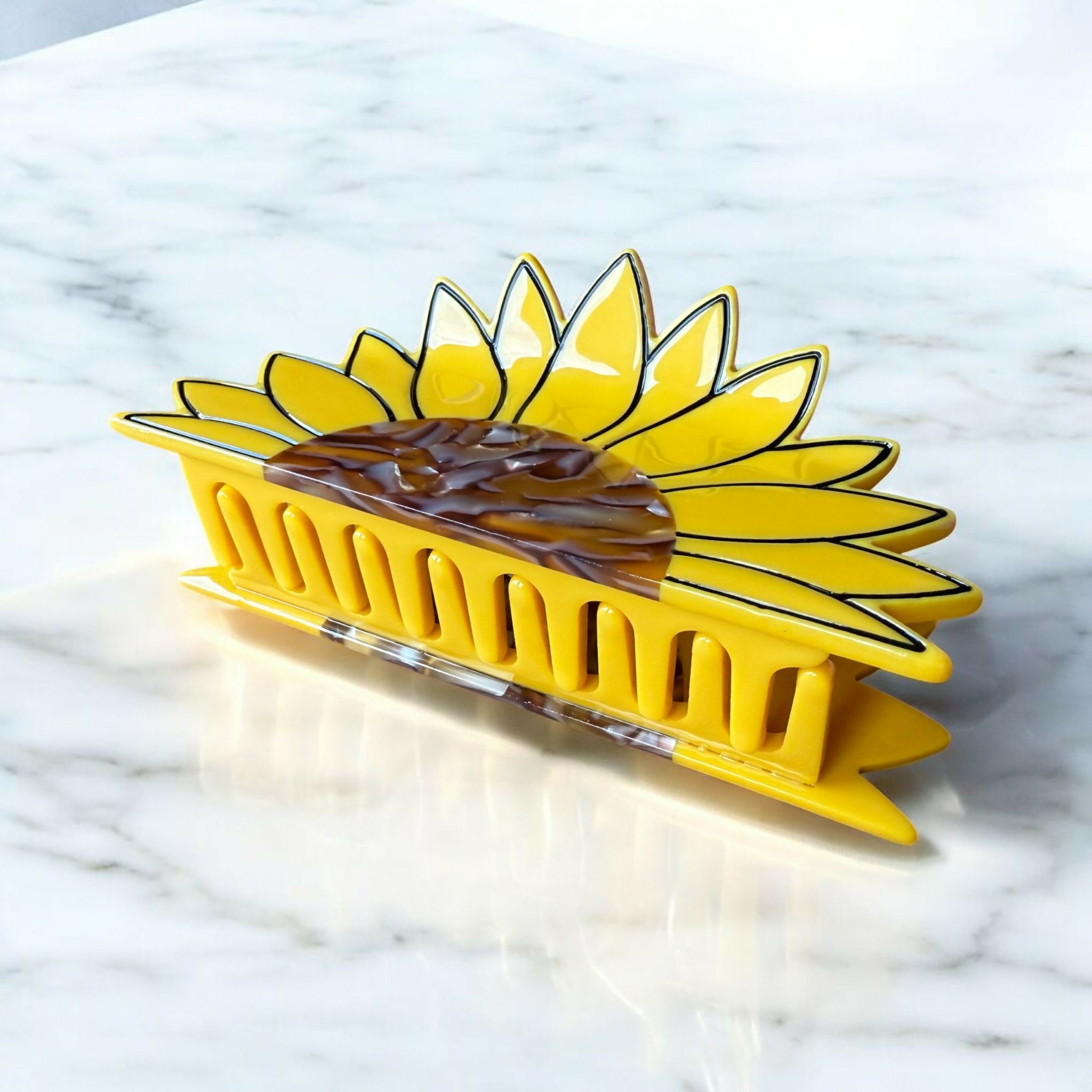 Sunflower Hair Clip / Claw