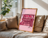 Hot Off The Pink Press A4 Hand Illustrated Poster