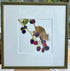 'Harvest Mouse with his Bounty of Blackberries' - Framed Original Mixed Media Painting