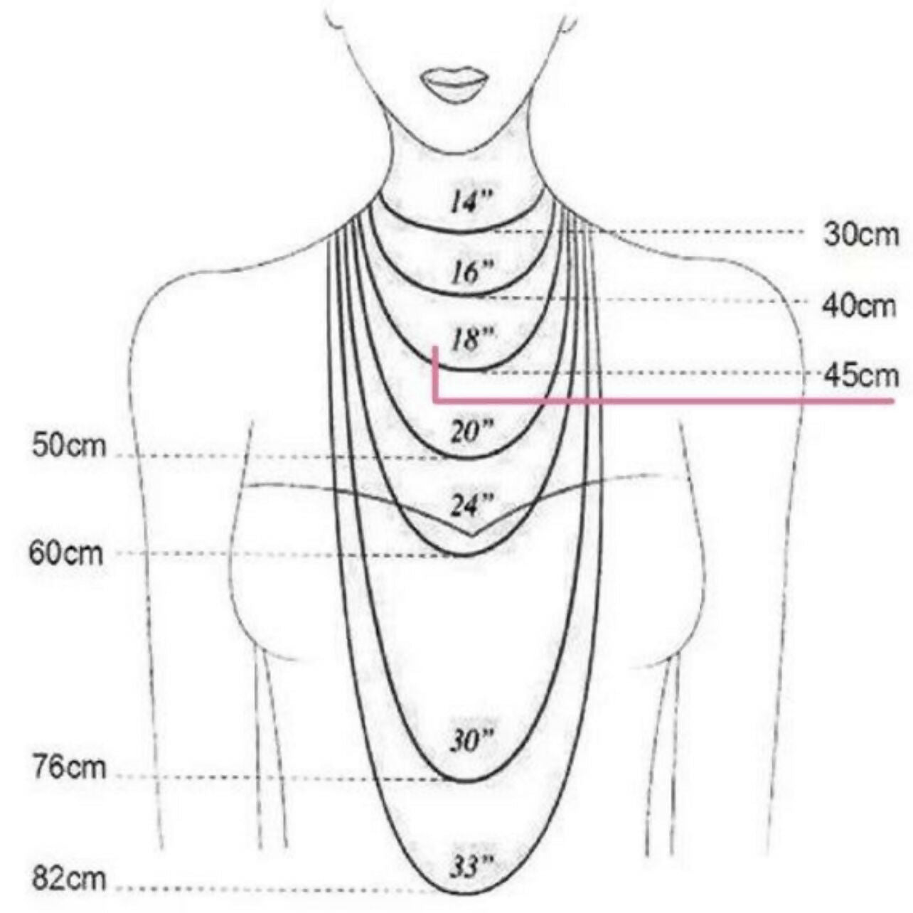 Pink Flower Teardrop Necklace