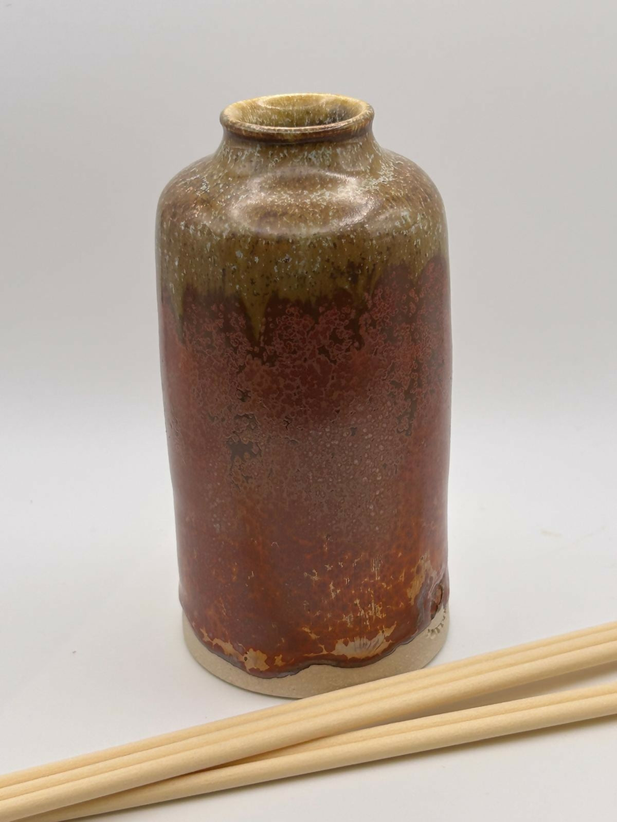 Bronze and Gold Reed Diffuser Bottle/Bud Vase