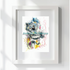 FINE ART PRINT OF BABY KOALA, PART OF THE 'ANIMAL ART COLLECTION'