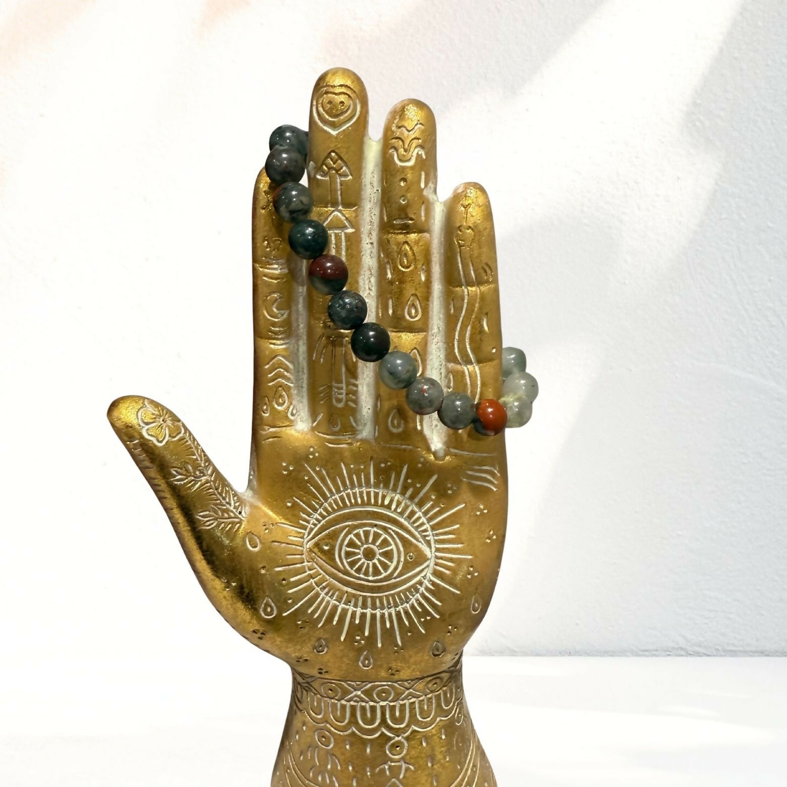 Bloodstone Crystal Bracelet