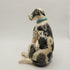 Ceramic Harlequin Great dane dog sculpture