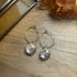 Lovely Evil Eye Charm Hoops